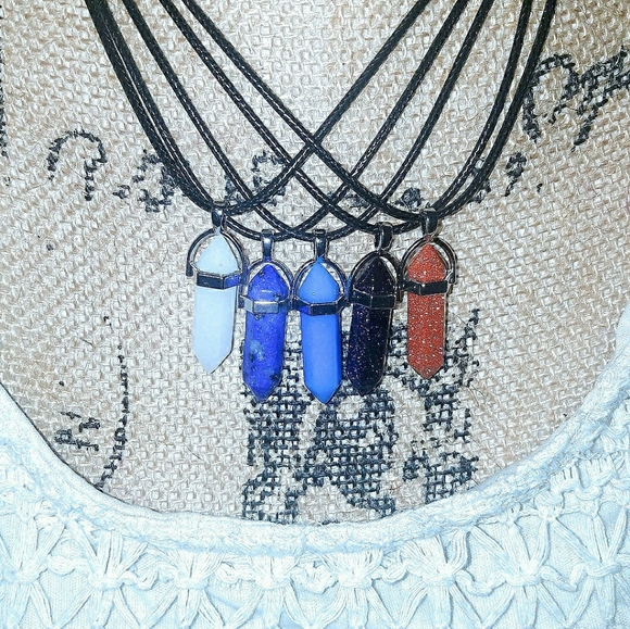 Rose Quartz Chakra and Tree of Life Necklace - Picture 5 of 7